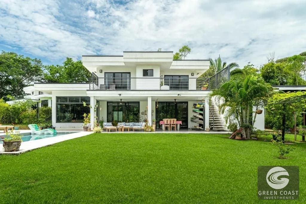 Ojochal Modern Oasis: Jungle & Mountain View Home with Pool, Playground & Rooftop Terrace — view 1, Puerto Cortés, Osa, Costa Rica