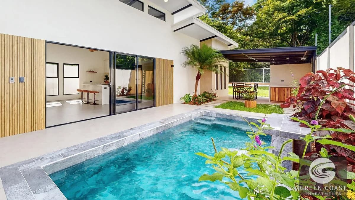 Uvita Oasis: New 3-Bed Home with Pool, Garden & Creek Access Near Beaches & Dining — view 1, Bahía Ballena, Osa, Costa Rica