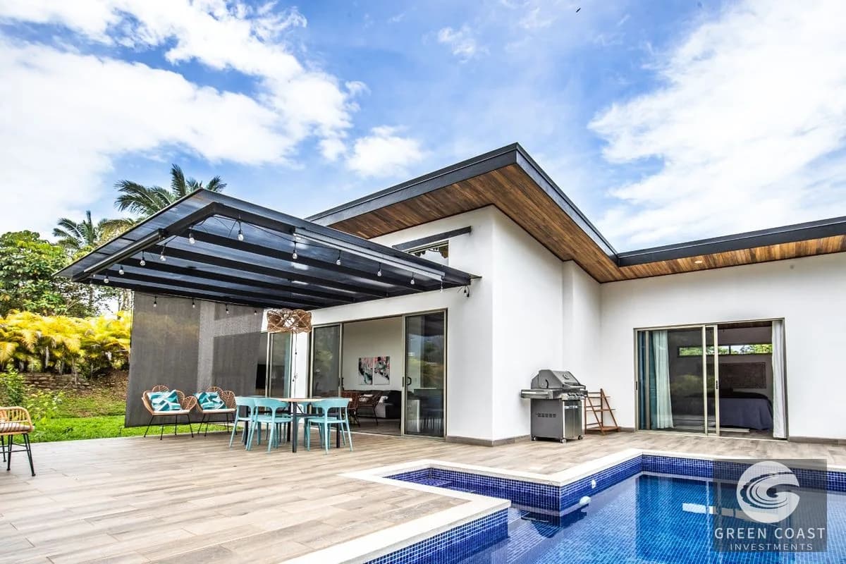 Ojochal Mountain View Home: Gated, Furnished, Pool & No HOA — view 1, Ojochal, Ojochal, Costa Rica