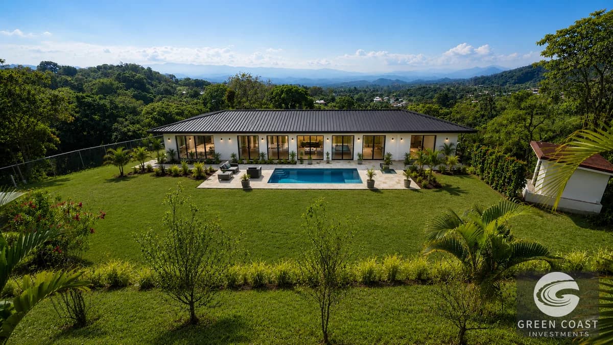 Atenas Estate Lot with Guest Casita, Pool & Panoramic Central Valley Views — view 3, Atenas, Costa Rica