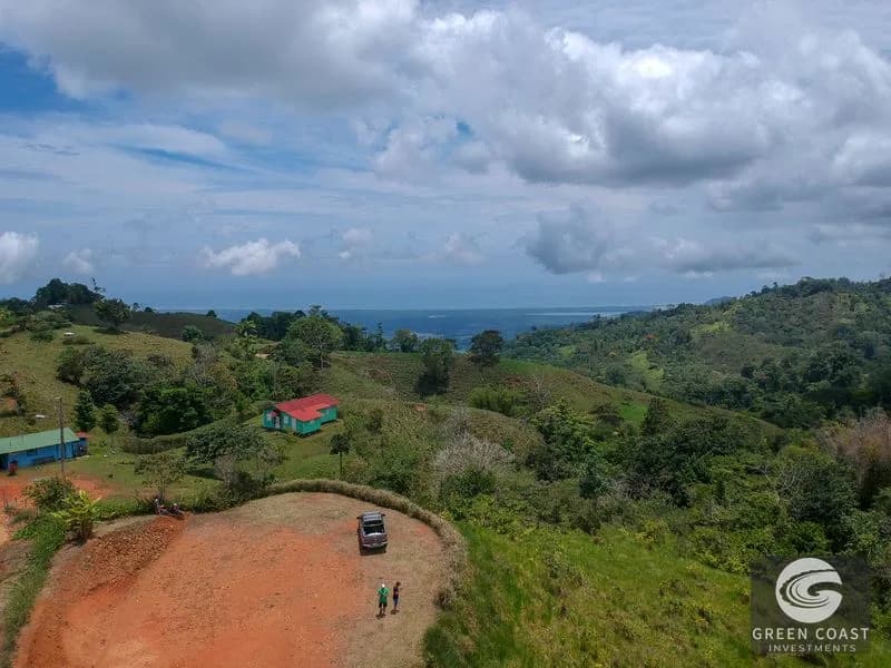 Panoramic Ocean View Ridge: 78 Acres of Prime Development Land in Osa — view 2, Ciudad Cortes, Osa, Costa Rica