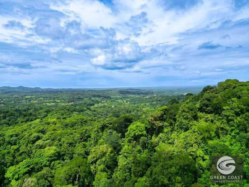 30-Hectare Ocean View Finca with Private Waterfalls & River near Manuel Antonio — view 1, Naranjito, Aguirre, Costa Rica