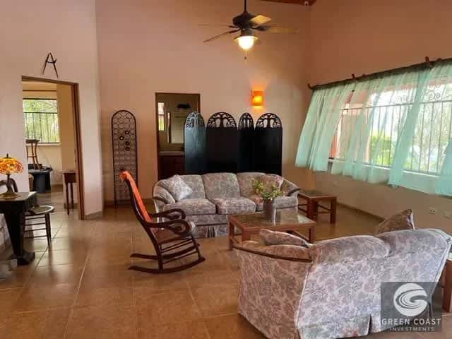 Ocean View Estate: 2-BR Home, Infinity Pool, Guest House & Fruit Orchards on 5.2 Acres — view 1, Platanillo, Platanillo, Costa Rica