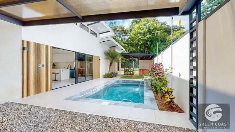 Uvita Oasis: New 3-Bed Home with Pool, Garden & Creek Access Near Beaches & Dining — view 1, Bahía Ballena, Osa, Costa Rica