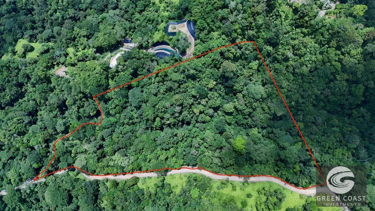 Uvita 17-Acre Ocean & Jungle View Estate: 3+ Prime Building Sites, Wildlife Paradise — view 1, Uvita, Costa Rica