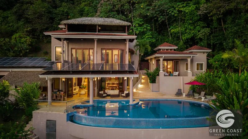 Spectacular 5BR Ocean View Estate in Dominical | Pool, Luxury Finishes & 1.5 Acres of Paradise — view 3, Dominical, Playa Dominical, Costa Rica