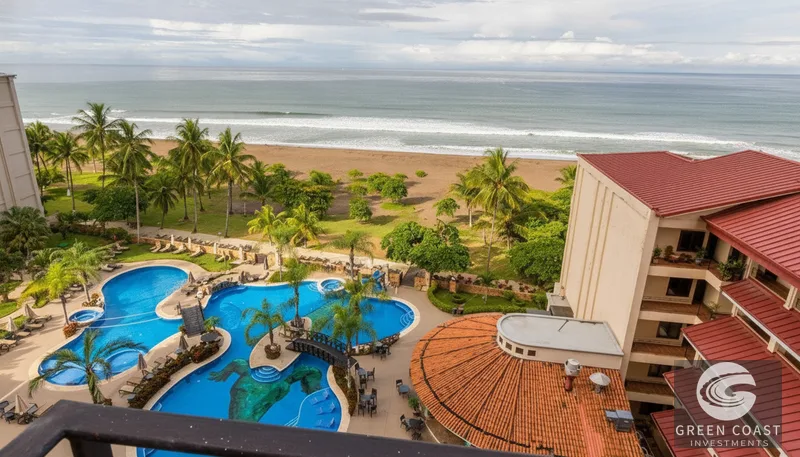 Luxury Oceanfront 1-Bedroom Condo at Croc's Resort - Jacó Beachfront Living with Pacific Views — view 2, Costa Rica, Costa Rica