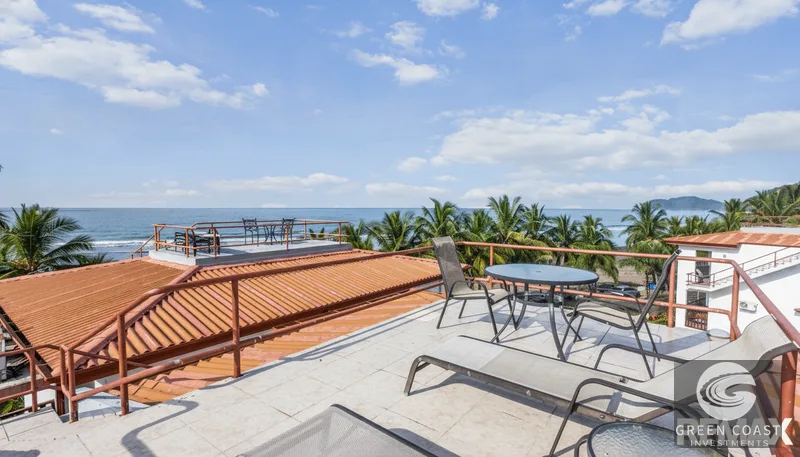 Jaco Beach Oceanfront Penthouse: 3 Beds, Private Rooftop & Panoramic Pacific Views — view 2, Jaco, Costa Rica