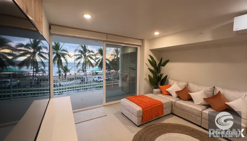 Oceanfront Luxury: Jaco Beach 3-BR Condo with Panoramic Views & Rental Income Potential — view 2, Jaco, Costa Rica