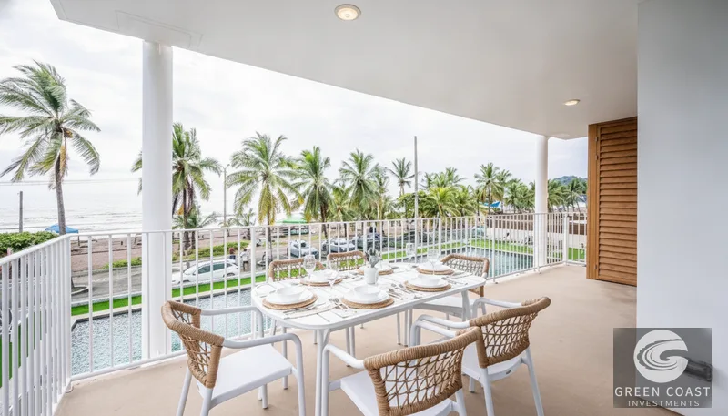 Oceanfront Luxury: Jaco Beach 3-BR Condo with Panoramic Views & Rental Income Potential — view 3, Jaco, Costa Rica