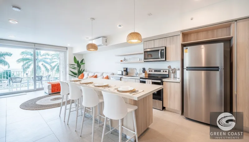 Oceanfront Luxury: Jaco Beach 3-BR Condo with Panoramic Views & Rental Income Potential — view 10, Jaco, Costa Rica