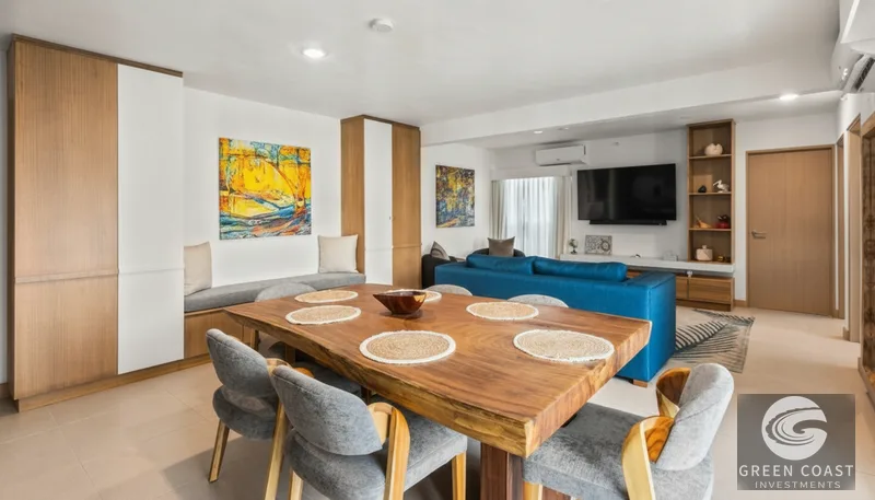 Luxury Jacó Condo: 2 Bed, 2 Bath with Mountain Views, Balcony & Resort Amenities, 1 Block to Beach — view 6, Jacó, Garabito, Costa Rica