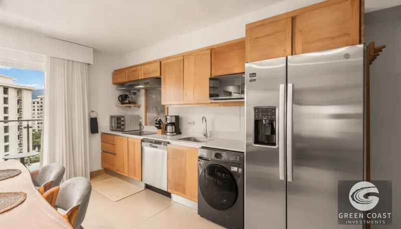 Luxury Jacó Condo: 2 Bed, 2 Bath with Mountain Views, Balcony & Resort Amenities, 1 Block to Beach — view 9, Jacó, Garabito, Costa Rica