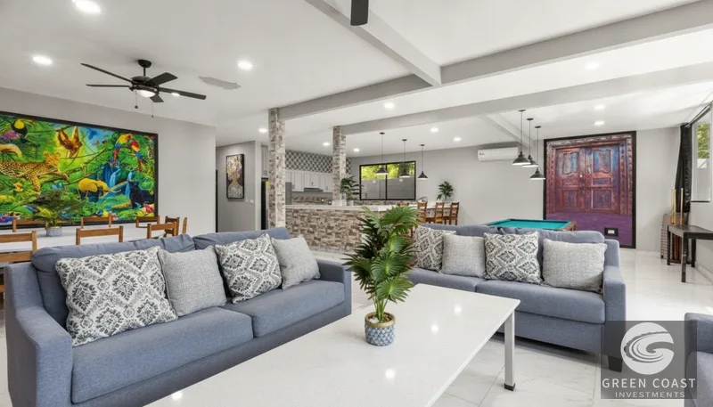 Jaco Beachfront 18-Bed Oasis: Premier Income-Generating Retreat with Pool — view 3, Costa Rica, Costa Rica