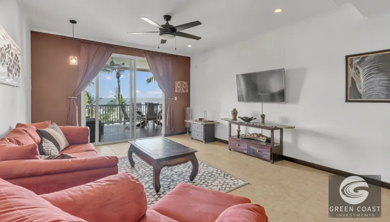 Oceanfront Palms Condo: 3rd Floor, Stunning Views, Beachfront Living in Jaco! — view 6, Costa Rica, Costa Rica