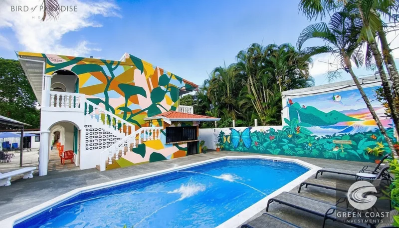 Turnkey Jaco Beach Hotel: 19 Rooms, Pool, Cafe & Bar – Fully Renovated & Tech-Enhanced — view 2, Jaco, Costa Rica