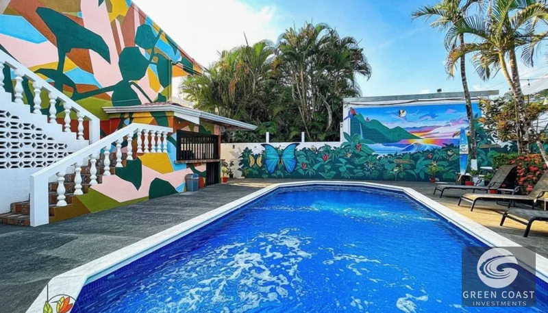 Turnkey Jaco Beach Hotel: 19 Rooms, Pool, Cafe & Bar – Fully Renovated & Tech-Enhanced — view 3, Jaco, Costa Rica