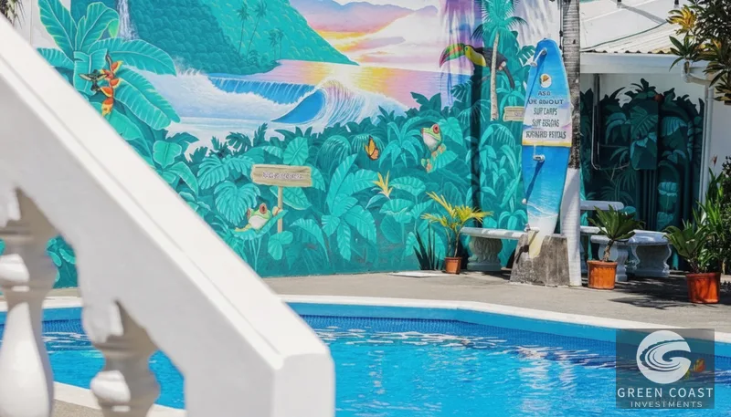Turnkey Jaco Beach Hotel: 19 Rooms, Pool, Cafe & Bar – Fully Renovated & Tech-Enhanced — view 4, Jaco, Costa Rica