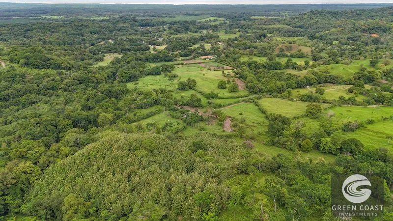 177 acre Ocean view property with multiple plantels, unspoiled mountain, jungle, river and waterfall areas — view 1, Puerto Cortés, Osa, Costa Rica