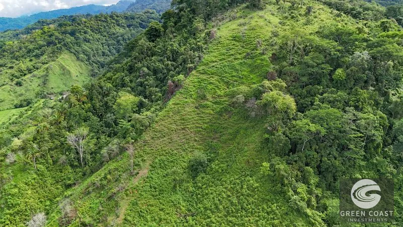 177 acre Ocean view property with multiple plantels, unspoiled mountain, jungle, river and waterfall areas — view 12, Puerto Cortés, Osa, Costa Rica