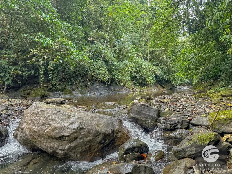 A Huge Rainforest, River & Waterfall Property With TWO Mountain & Jungle-View Luxury Homes on a Massive 4.93 Acre Lot – PLUS an Additional Plantel ready for Dev