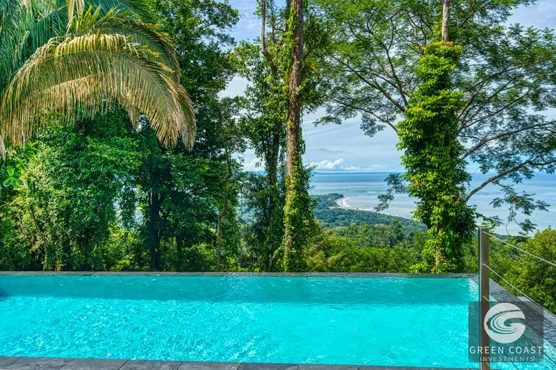 Playa Hermosa Oceanview Estate: Luxury Main & Guest Homes, Private Pools, Jungle Views — view 4, Playa Hermosa, Uvita, Costa Rica