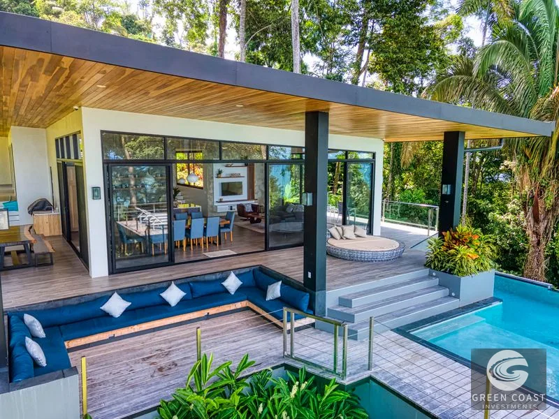 Playa Hermosa Oceanview Estate: Luxury Main & Guest Homes, Private Pools, Jungle Views — view 5, Playa Hermosa, Uvita, Costa Rica