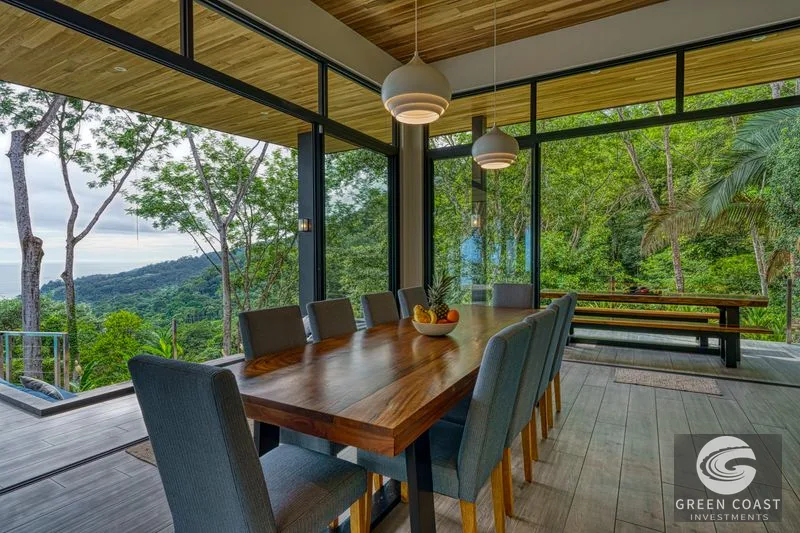 Playa Hermosa Oceanview Estate: Luxury Main & Guest Homes, Private Pools, Jungle Views — view 10, Playa Hermosa, Uvita, Costa Rica