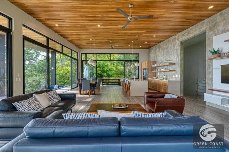 Playa Hermosa Oceanview Estate: Luxury Main & Guest Homes, Private Pools, Jungle Views — view 12, Playa Hermosa, Uvita, Costa Rica