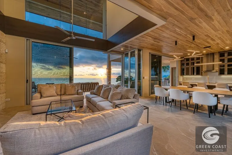 Bella Vista Estate: Ocean & Mountain Views, Waterfall Entry, Infinity Pool, Tropical Luxury — view 8, Dominical, Costa Rica