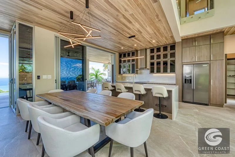 Bella Vista Estate: Ocean & Mountain Views, Waterfall Entry, Infinity Pool, Tropical Luxury — view 10, Dominical, Costa Rica
