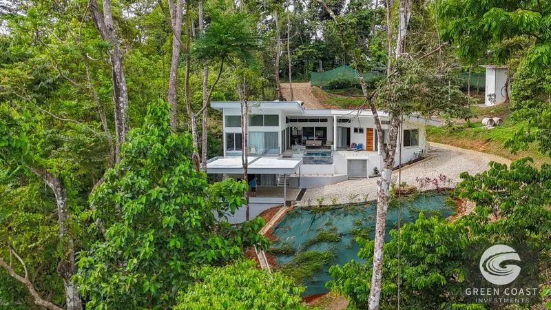 Luxury Ridge-Top Estate Near Uvita: Panoramic Mountain & Jungle Views with Infinity Pool — view 2, Bahía Ballena, Osa, Costa Rica