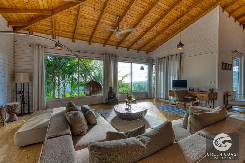 62-Acre Tinamastes Retreat: Rivers, Waterfalls & Ocean Views – Turnkey Eco-Paradise — view 4, Tinamastes, Costa Rica