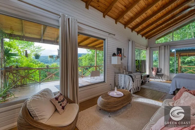62-Acre Tinamastes Retreat: Rivers, Waterfalls & Ocean Views – Turnkey Eco-Paradise — view 5, Tinamastes, Costa Rica