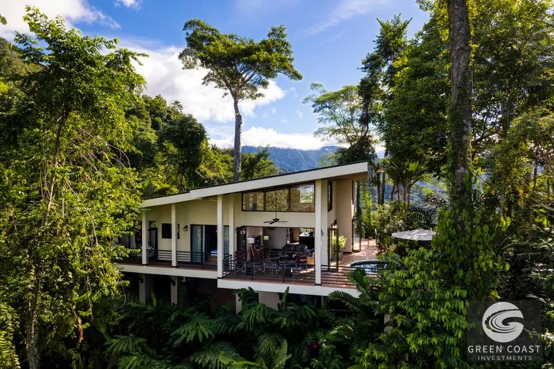 Uvita Ocean View Oasis: Turnkey Luxury Villa with Proven Rental Income & Jungle Privacy — view 1, Bahía Ballena, Osa, Costa Rica