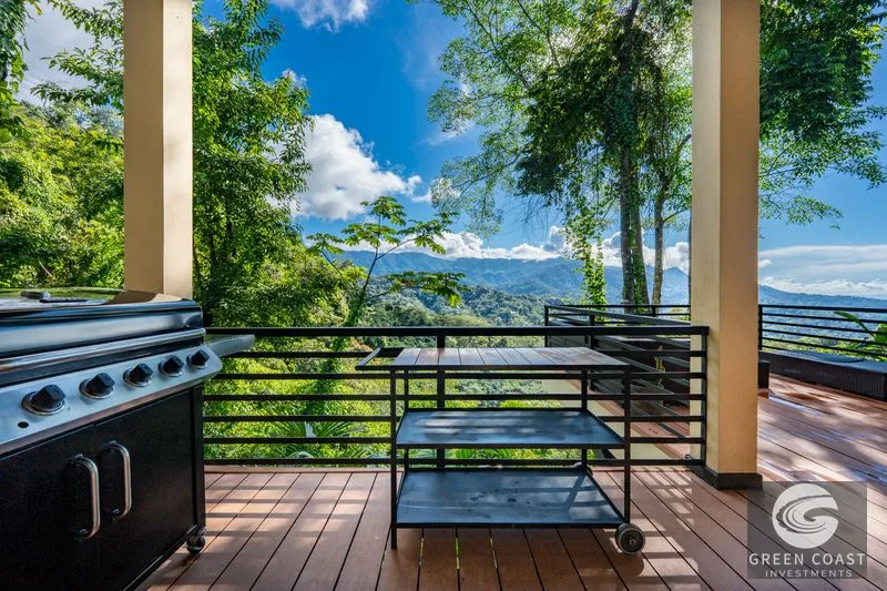 Uvita Ocean View Oasis: Turnkey Luxury Villa with Proven Rental Income & Jungle Privacy — view 6, Bahía Ballena, Osa, Costa Rica