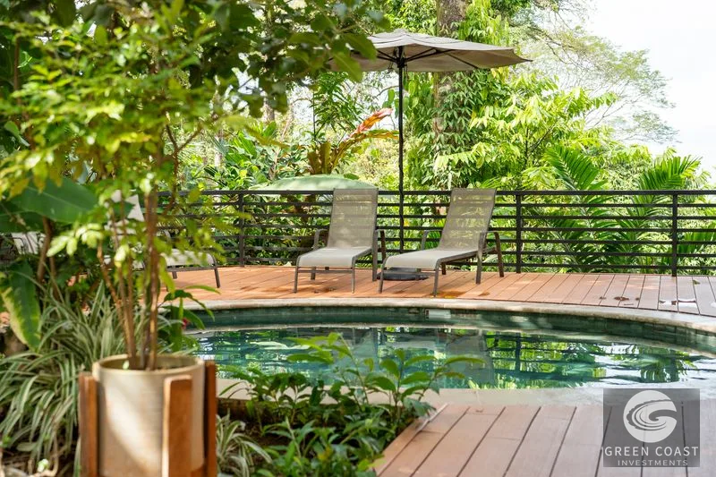 Uvita Ocean View Oasis: Turnkey Luxury Villa with Proven Rental Income & Jungle Privacy — view 11, Bahía Ballena, Osa, Costa Rica