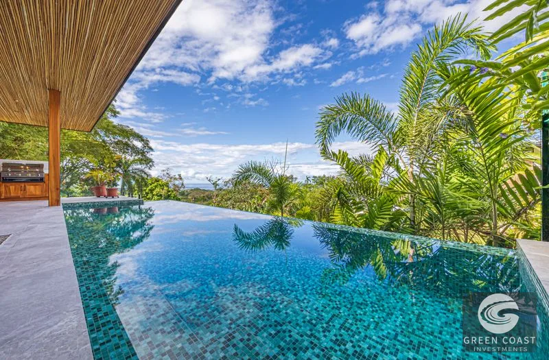 Ocean View Luxury Villa: Brand-New Uvita Retreat with Sunset Balconies & Pool — view 5, Uvita, Costa Rica