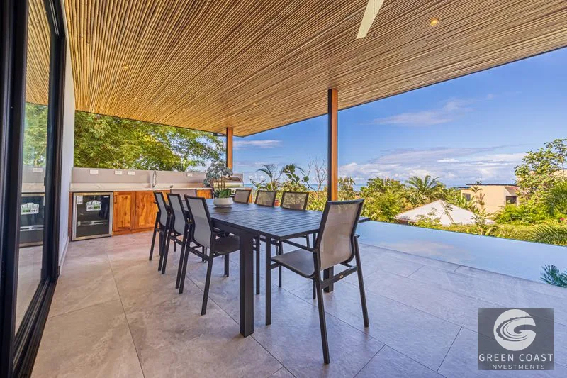 Ocean View Luxury Villa: Brand-New Uvita Retreat with Sunset Balconies & Pool — view 7, Uvita, Costa Rica