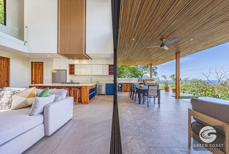 Ocean View Luxury Villa: Brand-New Uvita Retreat with Sunset Balconies & Pool — view 8, Uvita, Costa Rica