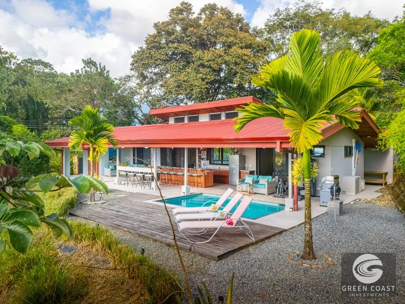 Ojochal Ocean-View Estate: Main Home, Guest Villa, & Dual Pools – Luxury & Income Potential — view 1, Ojochal, Osa, Costa Rica