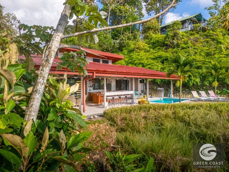 Ojochal Ocean-View Estate: Main Home, Guest Villa, & Dual Pools – Luxury & Income Potential — view 2, Ojochal, Osa, Costa Rica