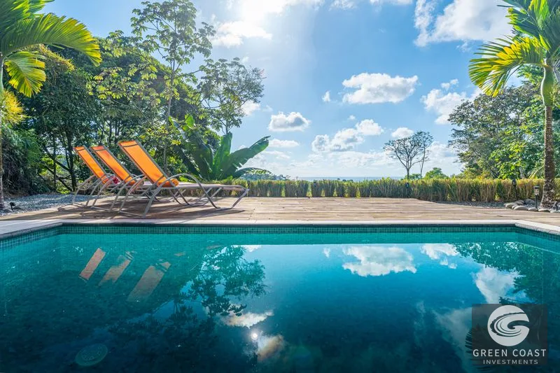 Ojochal Ocean-View Estate: Main Home, Guest Villa, & Dual Pools – Luxury & Income Potential — view 11, Ojochal, Osa, Costa Rica