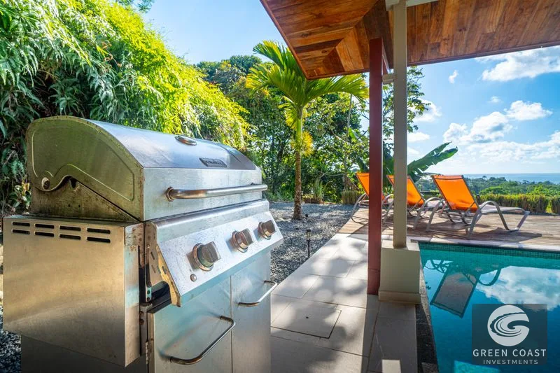 Ojochal Ocean-View Estate: Main Home, Guest Villa, & Dual Pools – Luxury & Income Potential — view 13, Ojochal, Osa, Costa Rica