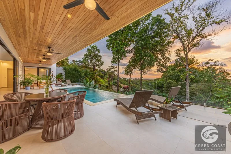 Uvita Ocean-View Luxury: Modern 4-BR Home with Infinity Pool & High Rental Income Potential — view 1, Bahia Ballena, Costa Rica