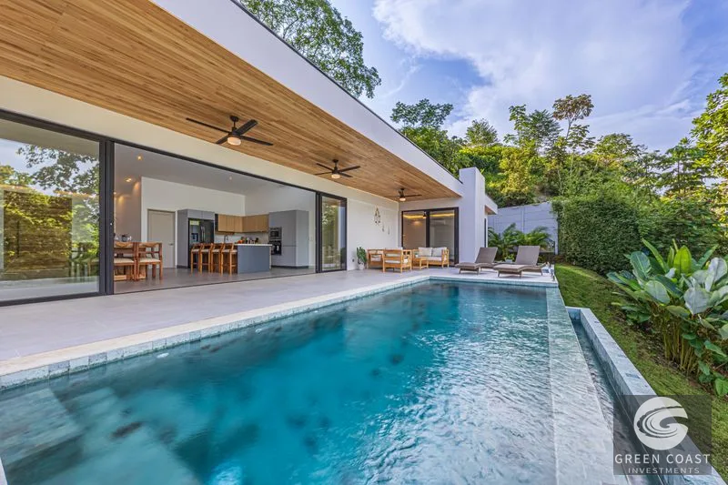 Uvita Ocean-View Luxury: Modern 4-BR Home with Infinity Pool & High Rental Income Potential — view 2, Bahia Ballena, Costa Rica
