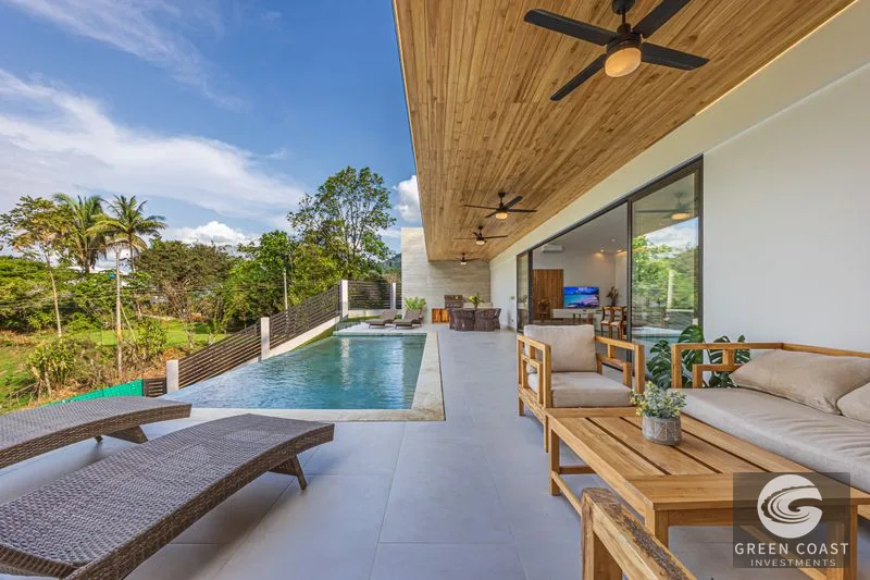 Uvita Ocean-View Luxury: Modern 4-BR Home with Infinity Pool & High Rental Income Potential — view 4, Bahia Ballena, Costa Rica