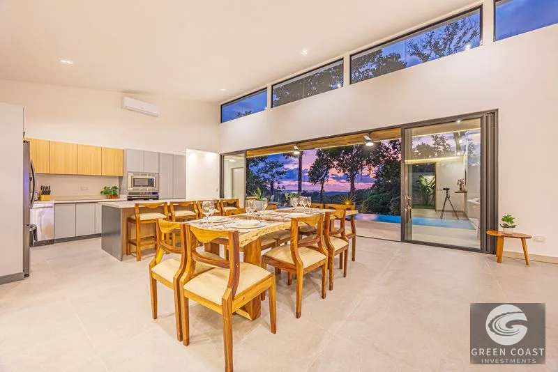 Uvita Ocean-View Luxury: Modern 4-BR Home with Infinity Pool & High Rental Income Potential — view 7, Bahia Ballena, Costa Rica