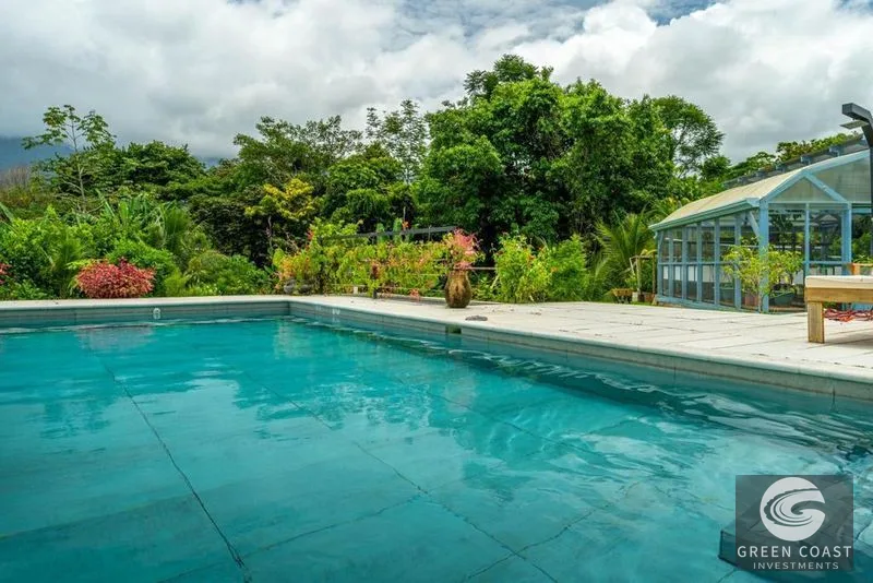 Ojochal Modern Oasis: Jungle & Mountain View Home with Pool, Playground & Rooftop Terrace — view 5, Puerto Cortés, Osa, Costa Rica