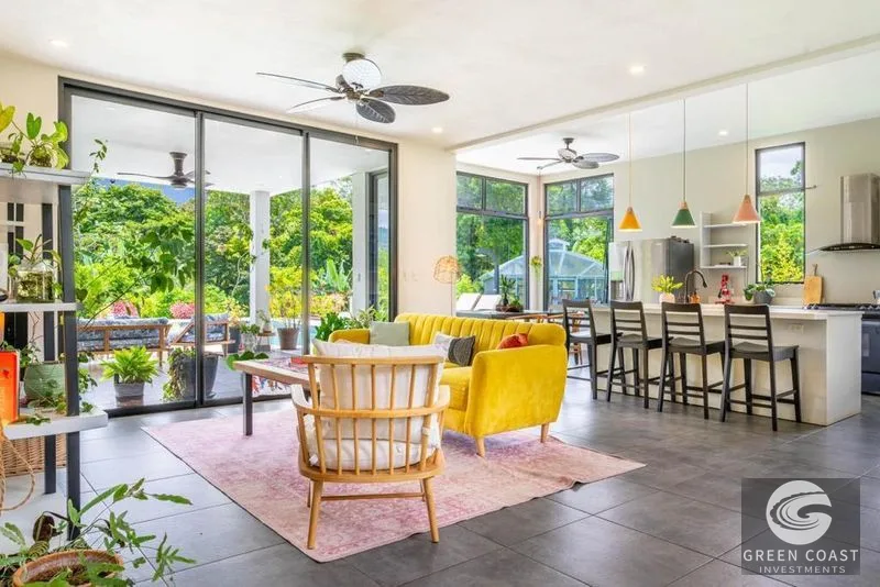 Ojochal Modern Oasis: Jungle & Mountain View Home with Pool, Playground & Rooftop Terrace — view 7, Puerto Cortés, Osa, Costa Rica